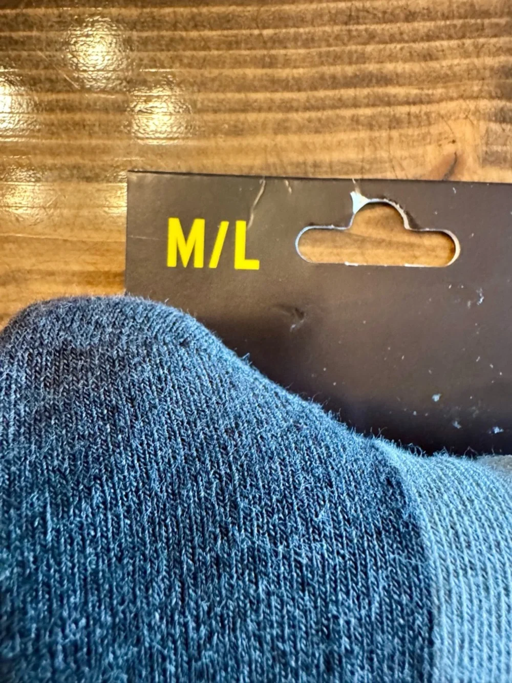 Dr. Martens Unisex Double Doc Sock Charcoal Gray Size M/L One‎ Pair